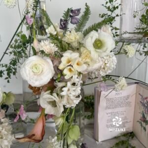 The Cascading Bridal Bouquet